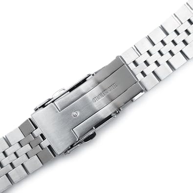 MiLTAT 22mm Watch Band compatible with Seiko SKX007 SKX009, Super-JUB SEL