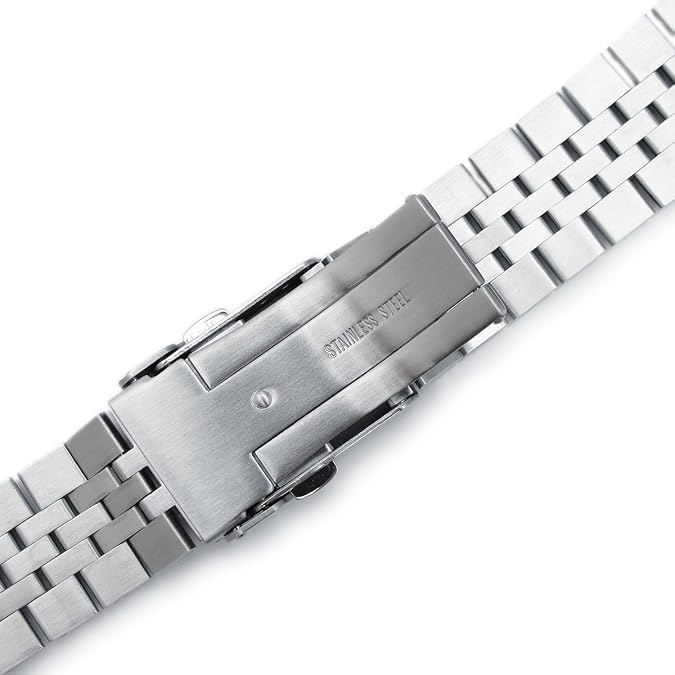 MiLTAT 22mm Watch Band compatible with Seiko SKX007 SKX009, Super-JUB SEL