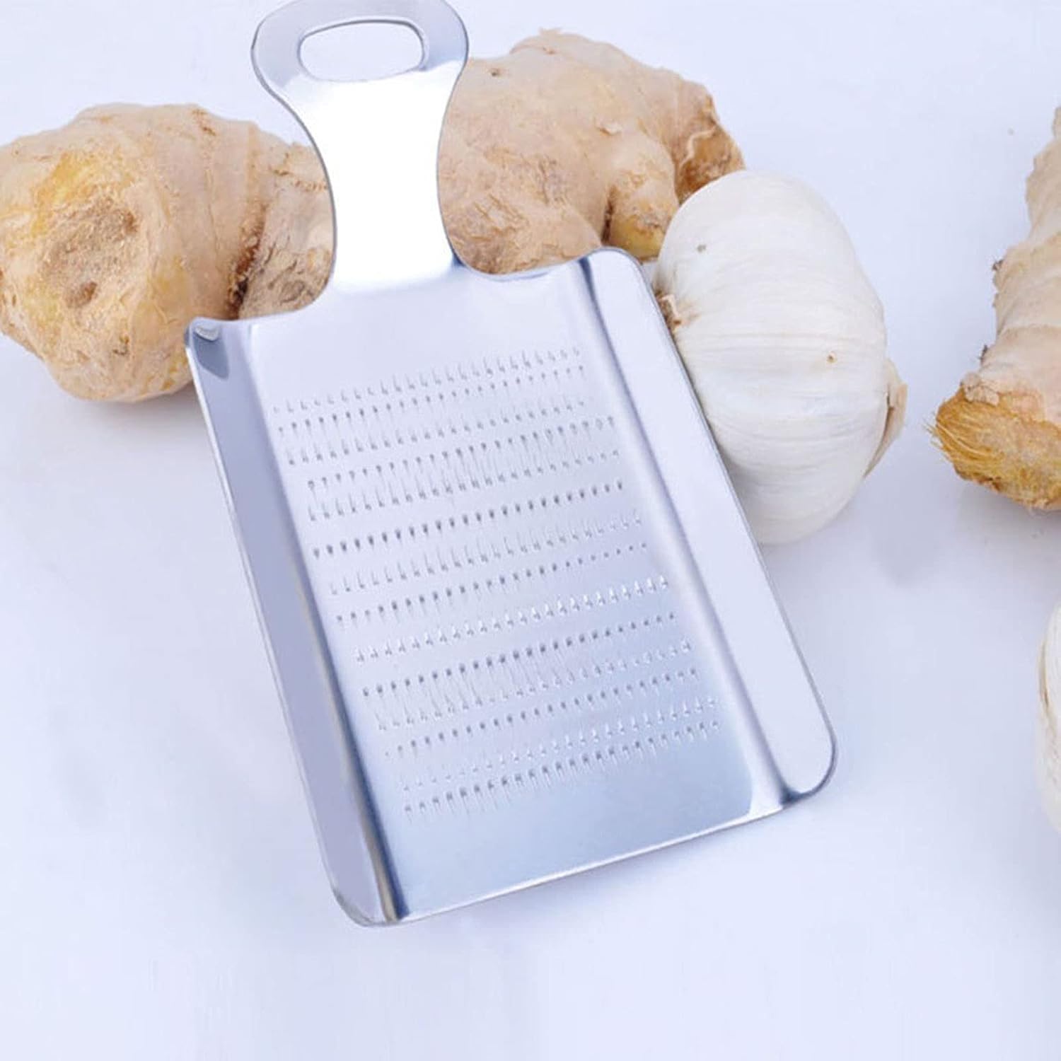Masher 1 Pc Stainless Steel Garlic Presser Lemon Zester Crusher Ginger Grater Home Kitchen Vegetable Garlic Cooking Spice Grinder