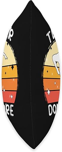 Miniatura 2 de Twirl Hair Dont Care-Gymnastic Majorette Baton Twirler Throw Pillow, 16x16, Multicolor