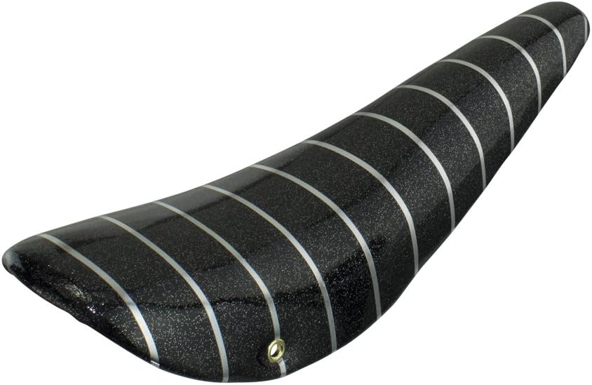 20" Banana Seat/Saddle Sparkle with Silver Stripes