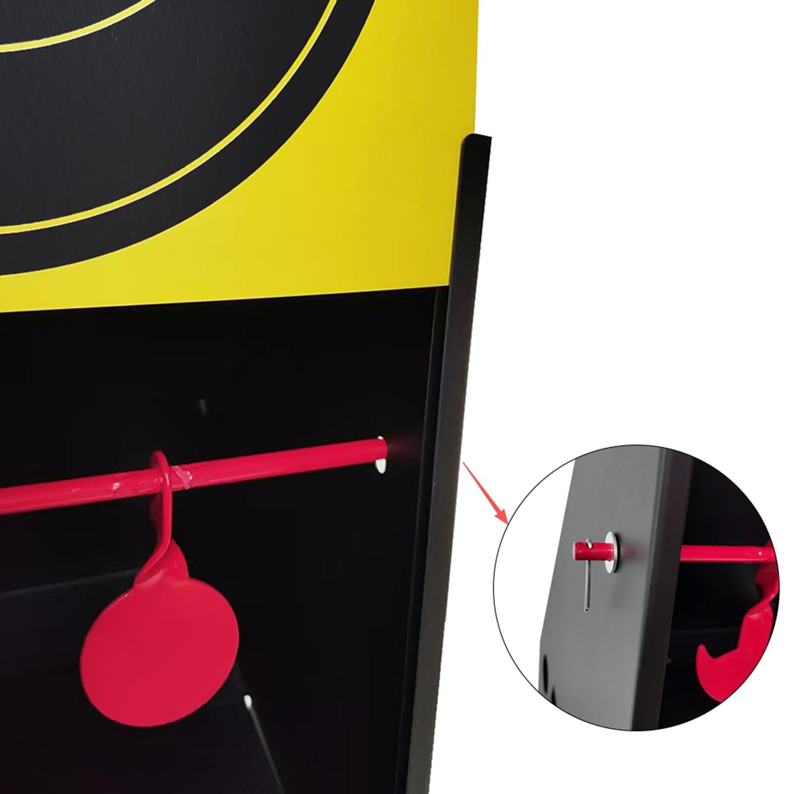 Scatola Porta-bersagli con Bersagli Rotanti. Contenitore per La Raccolta Differenziata. Bersagli di Carta per L'allenamento Giochi.