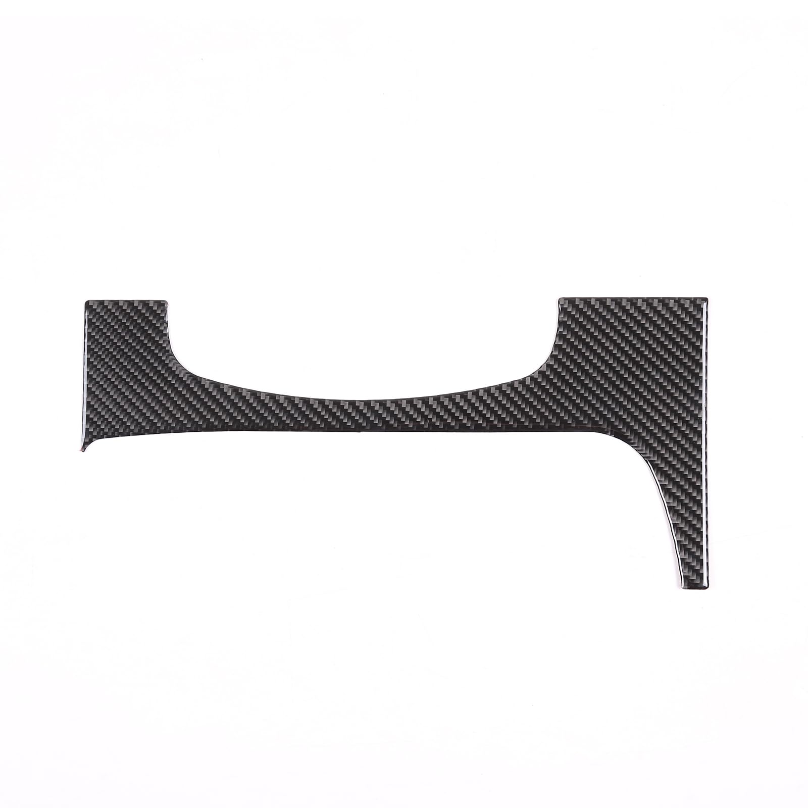 Central Control Navigation Screen Lower Cover for Tesla Model 3 Highland 2024-2025, Central Console Lower Trim Cover Frame, Lower Central Dashboard Sticker, Carbon Fiber1