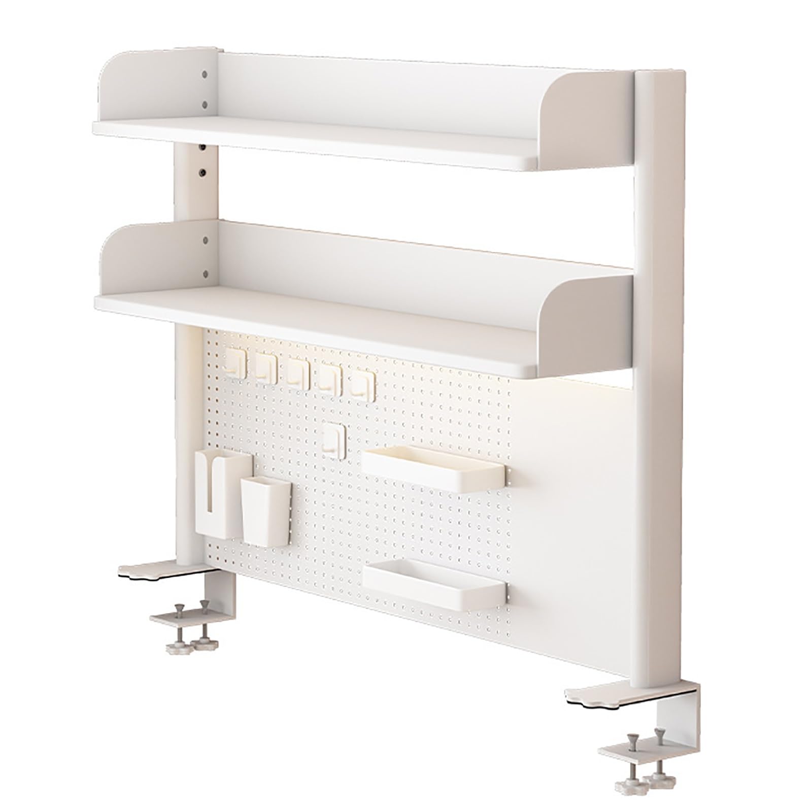 Étagère de bureau 2 niveaux pour organiser votre espace de télétravail