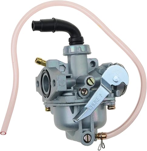 Miniatura 3 de GOOFIT Carburador con estrangulador de mano de repuesto para motocicleta ATV de 60 cc