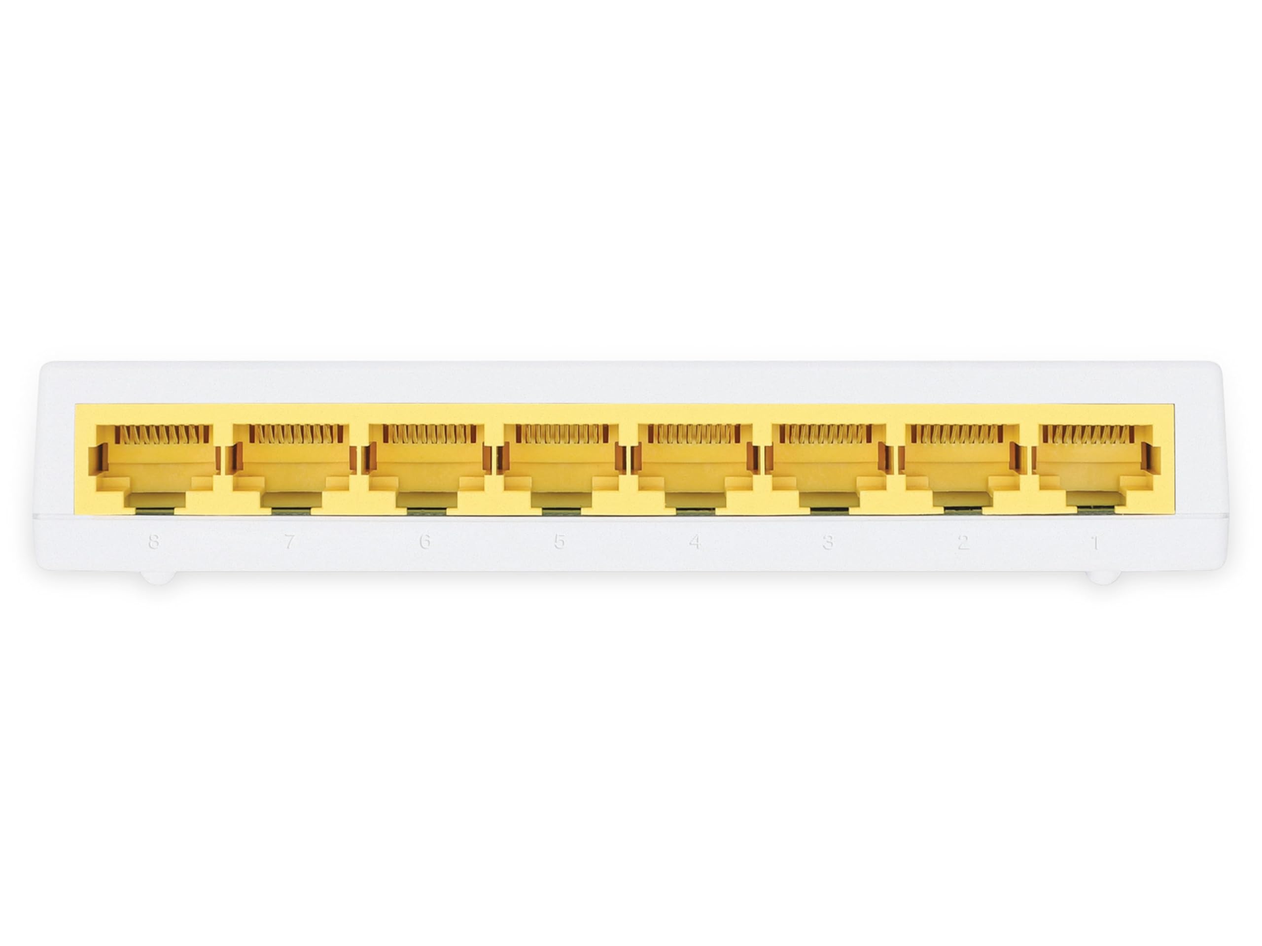 Manhattan Commutateur Gigabit Ethernet 8 Ports (boîtier en Plastique, Format de Bureau, IEEE 802.3az (Energy Efficient Ethernet)) Blanc 560702