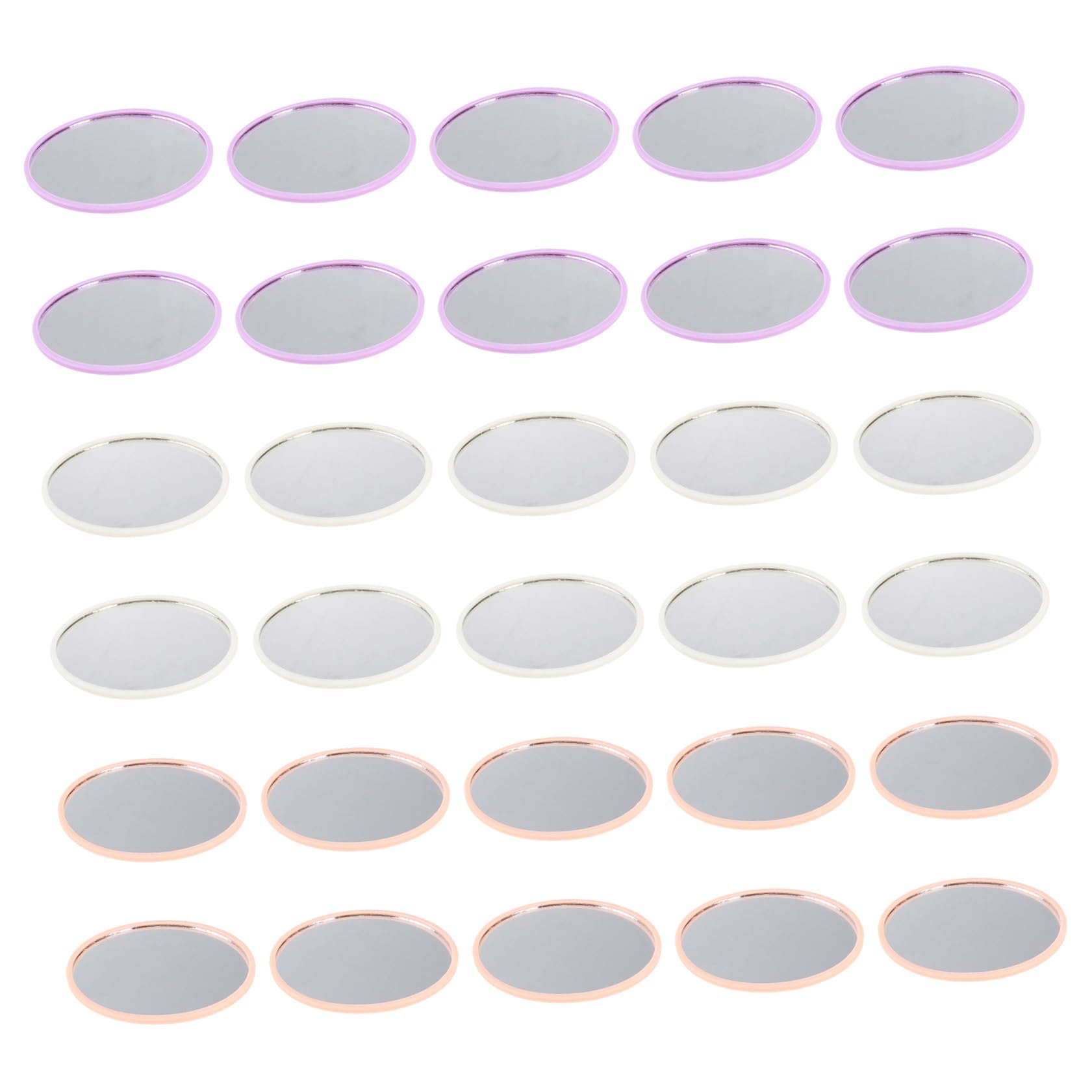Miroirs de poche pour cadeaux de fête et maquillage féminin