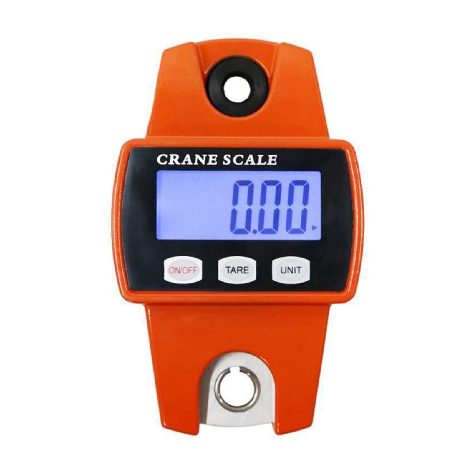 Básculas colgantes, Básculas de grúa digitales 300 kg / 50 g Básculas industriales con batería Básculas de carga Mini básculas de tracción LCD portátiles Gancho colgante Herramienta de peso