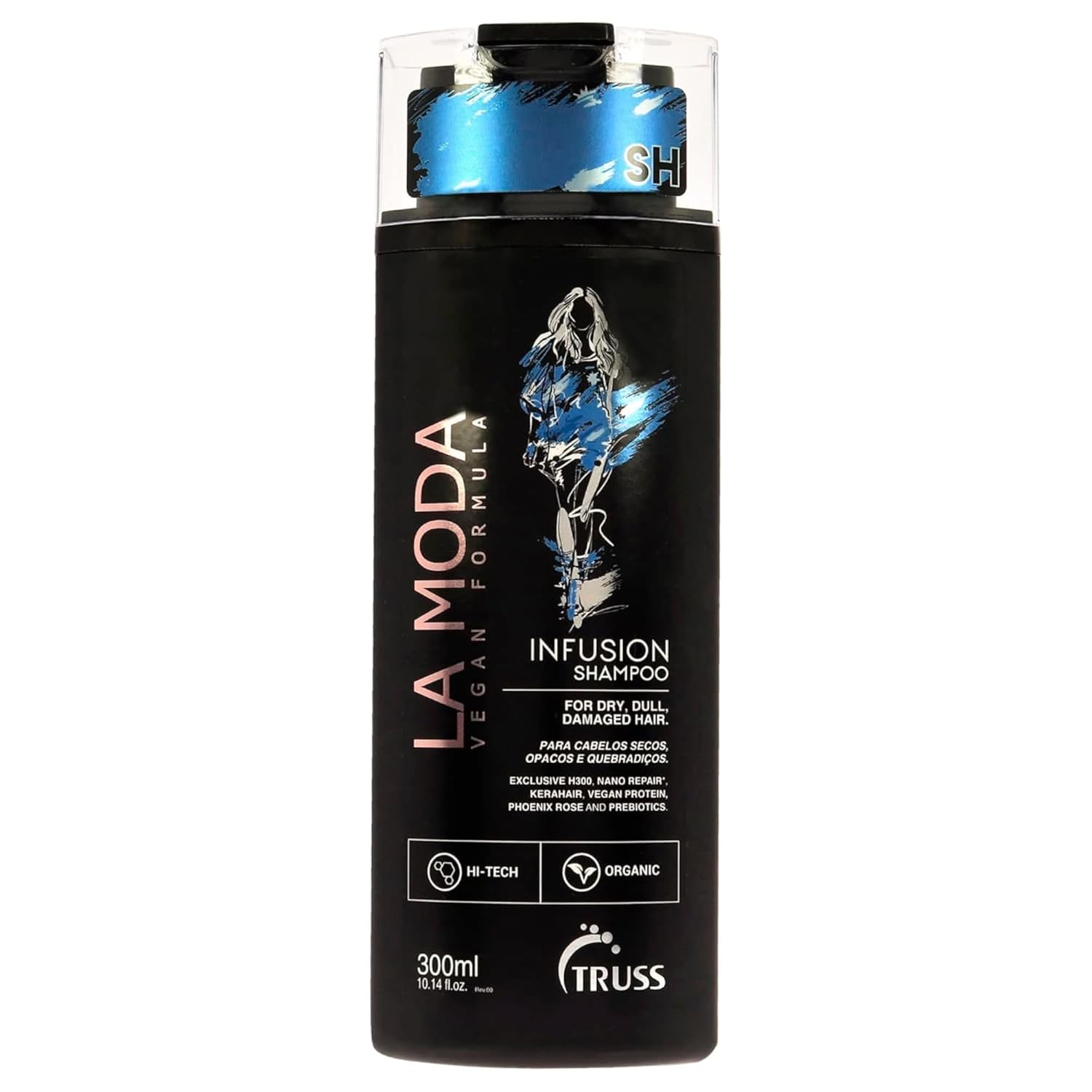 TRUSS La Moda Infusion Shampoo for Dry, Dull, Damaged Hair – 100% Vegan Keratin & Collagen Anti-aging, Color Safe Shampoo Deeply Hydrates, Protects & Restores for Strong, Soft, Shiny Hair TRUSS La Moda Infusion Shampoo for Dry, Dull, Damaged Hair – 100% Vegan Keratin & Collagen Anti-aging, Color Safe Shampoo Deeply Hydrates, Protects & Restores for Strong, Soft, Shiny Hair