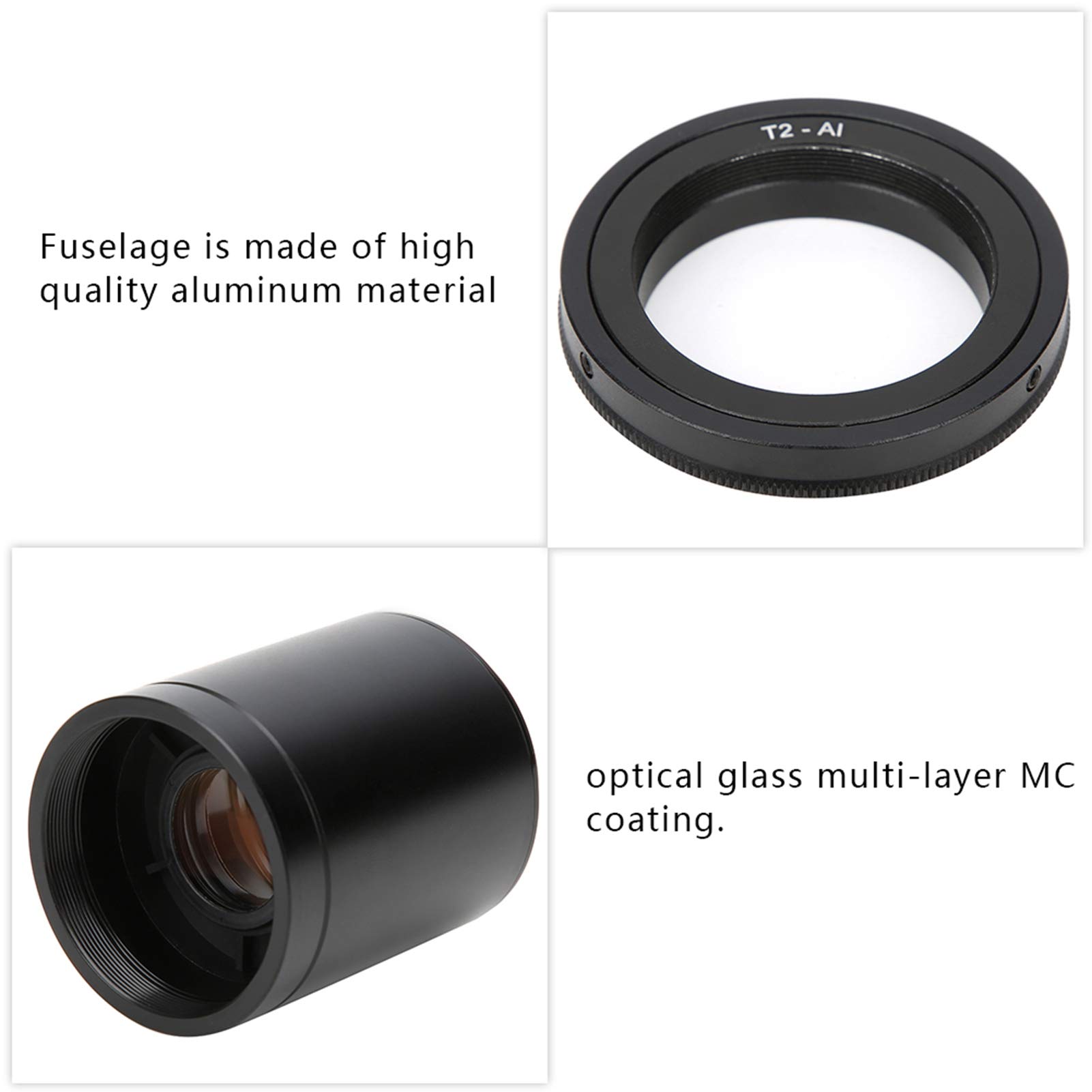 Amazon | 420-800mm F8.3‑16マニュアルフォーカスズームレンズ-望遠 