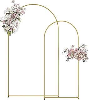 Wedding Arch, Metal Arch Backdrop Stand, Balloon Arch Stand Wedding Fram...