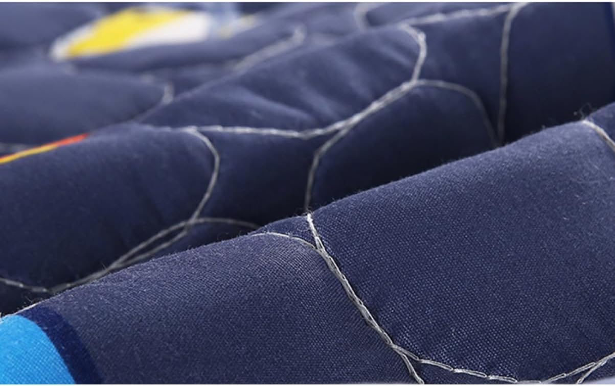 Cooling Mattress pad, Soft to The Touch, Cooling, 120 * 200cm, Half-Size Mattress pad, Plain, with Elastic at The Four Corners, Smooth (Color 6, 90 * 200cm)