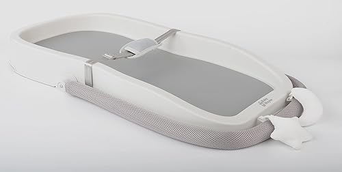 Miniatura 8 de Duraking Pro Cambiador de bebé 4 en 1, lavable, portátil, barra de juguetes, bandeja cambiadora, antideslizante, sin manchas, impermeable, cambiador