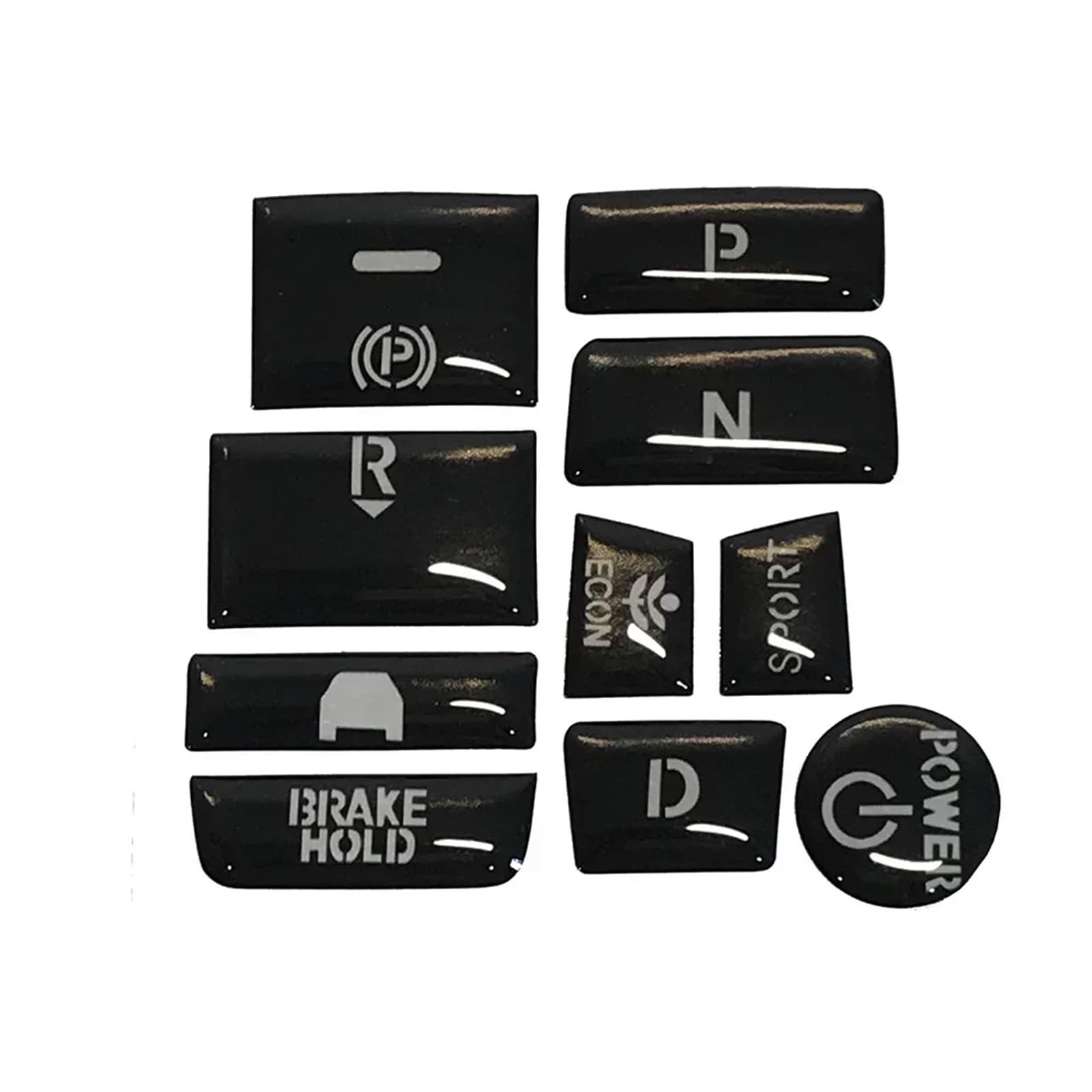Autocollant bouton vitre voiture Accord 2019 2020 protection levier - 7