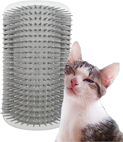 corner wall cat brush