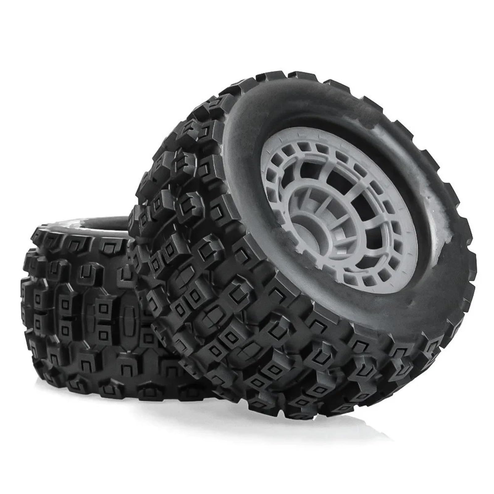 Per Arrma Big Per Rock Per Granito Per Vorteks 3S Per Traxxas Per Rustler 1/10 2.8 "MX Pneumatici Con Adattatore Esagonale Da 12mm Camion RC Accessori Giocattoli Rc