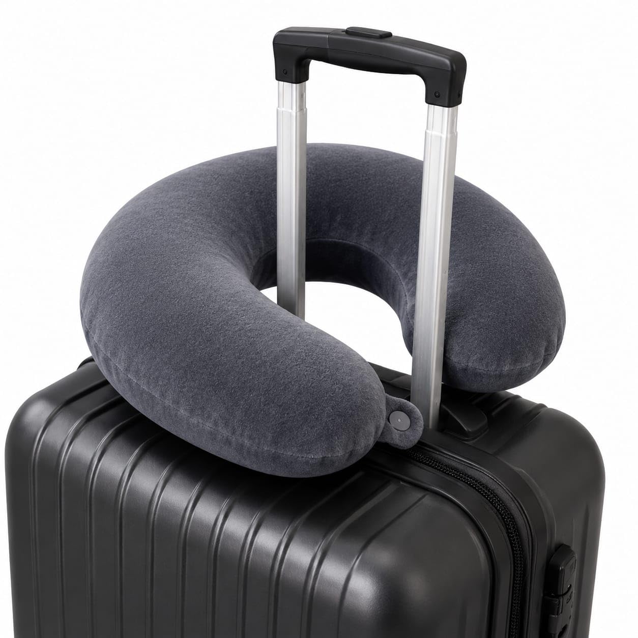 Neck Travel Pillow, Unisex U-Shaped Micro Fibre Soft Cushions Neck Rest Pillow for Travel, Car, Train, Flight, Bus, Neck Travel Pillow-image-3