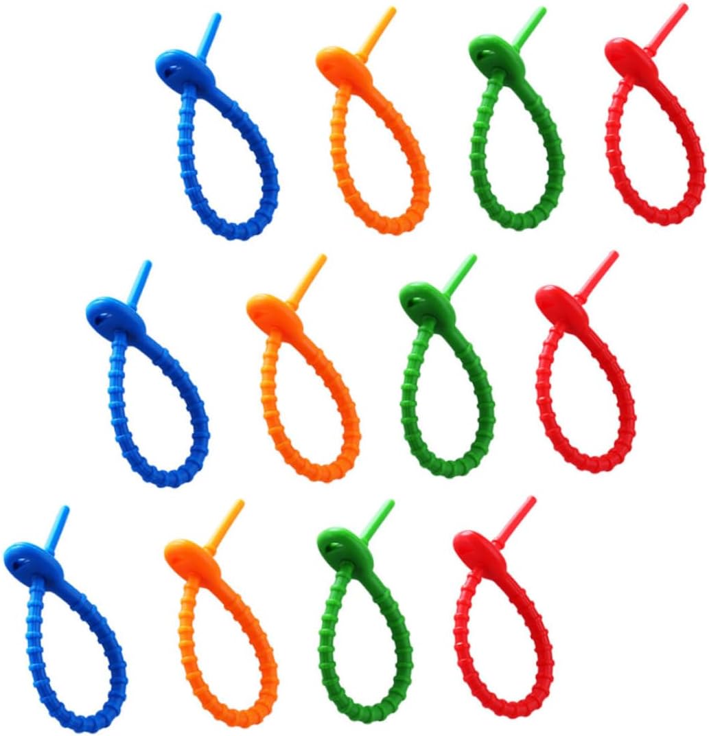 Silicone Cord Organizer 12pcs Cable Ties Anti-winding Wire Ties for Earphone Charger Data Wires Silicone Cord Organizer 12pcs Cable Ties Anti-winding Wire Ties for Earphone Charger Data Wires