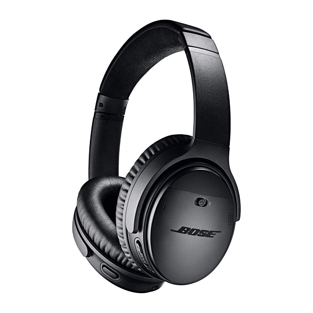 Boseのワイヤレスヘッドフォン QuietComfort 35 II Bose QuietComfort 35 II (QC35 II) Fone de ouvido Bluetooth (Preto