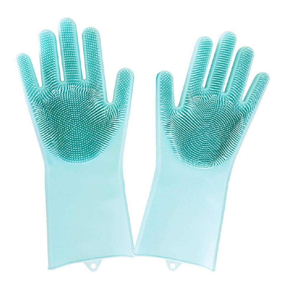 Gants lave-vaisselle cuisine silicone GGGGG nettoyage anti-dérapant isolation vaisselle, 2