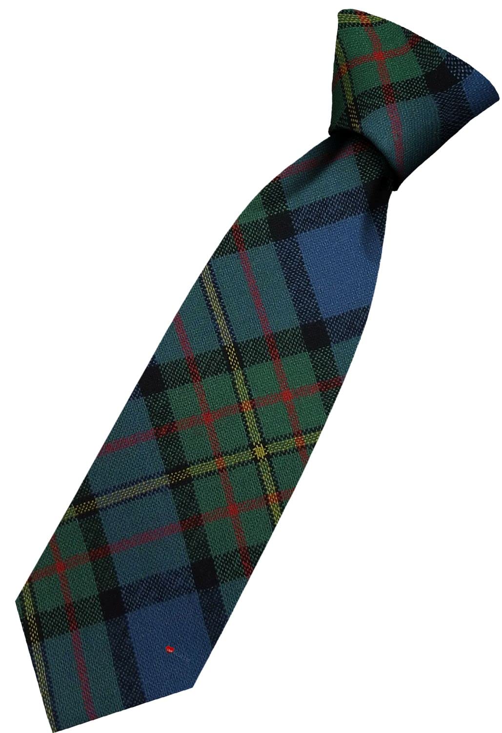 I Luv Ltd Men's Maclaren Ancient Wool Tie Woven And Hand Made In Scotland In Tartan Scottish Clan Ties