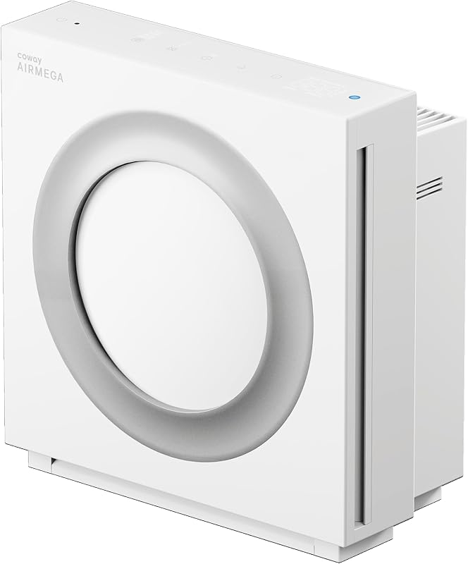Purificador de aire Airmega Mighty2, próxima generación de AP-1512HH, para limpieza de habitaciones grandes y hogares de hasta 1,800 pies², HEPA con certificación IEST y carbón activo para alergias, humo, polvo, mascotas y moho, AP-1512N(W)