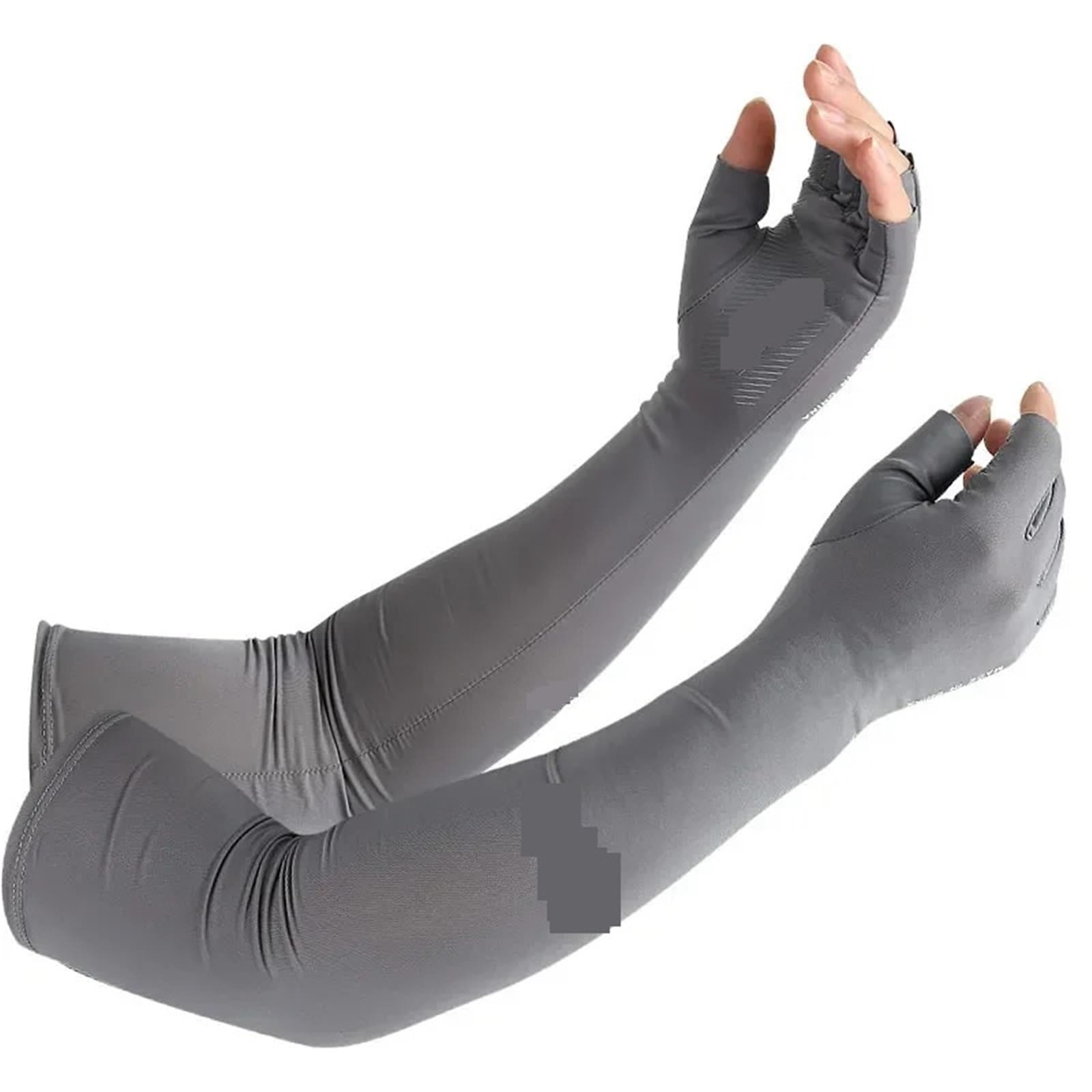 Genérico Manguitos Refrescantes Manga de enfriamiento del brazo protección UV for hombres y mujeres, mangas solar for deportes al aire libre
