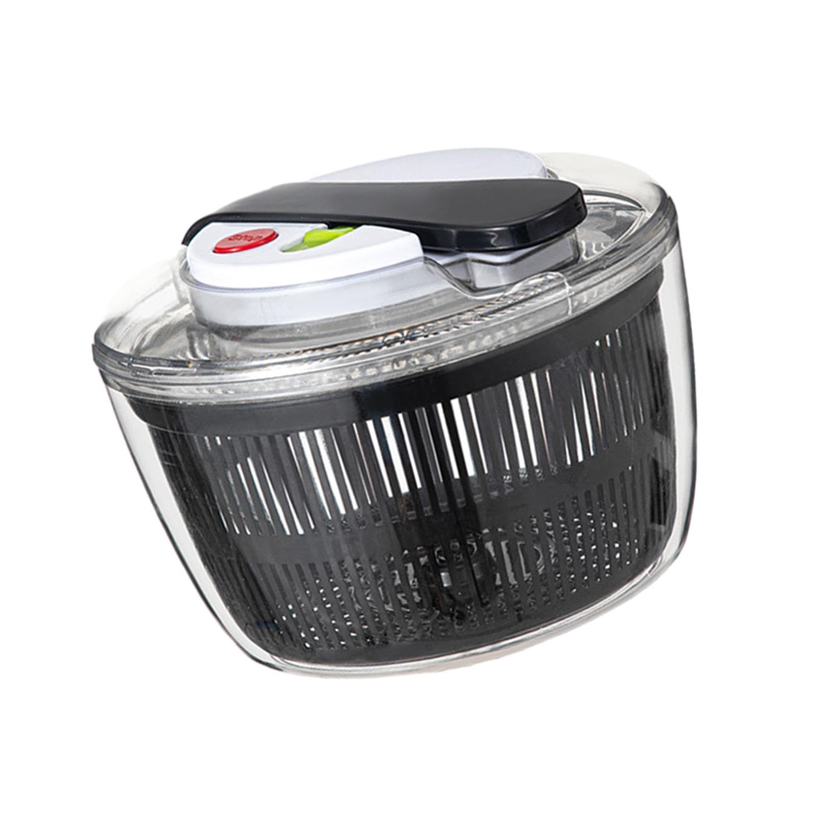 Enakshi (LABEL) Creations Vegetable Washer Dryer Lettuce Strainer Dryer For Salad Preparation Draining Black|Home & Garden|Kitchen Dining & Bar|Kitchen Tools & Gadgets|Colanders Strainers & Sifters-image-3