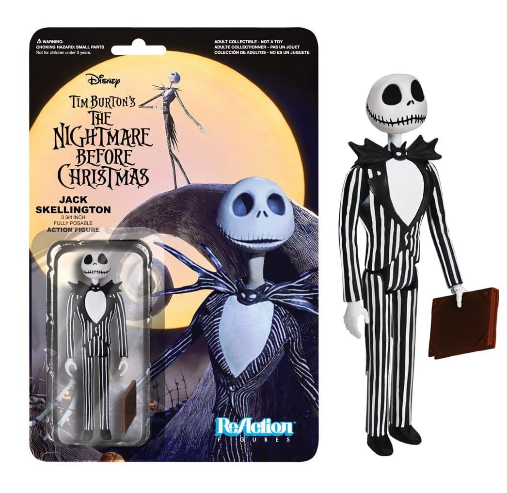 Jack Skellington アクションフィギュア Amazon.com: Kaiyodo Revoltech The Nightmare Before Christmas