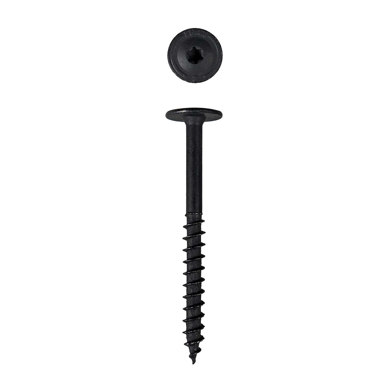 SPAX 1/4″ x 3″ Exterior Washer Head Structural Wood Lag Screws Powerlags Torx T-Star (500 EA) Bulk Pail Bit Included Heavy Duty Rust Resistant