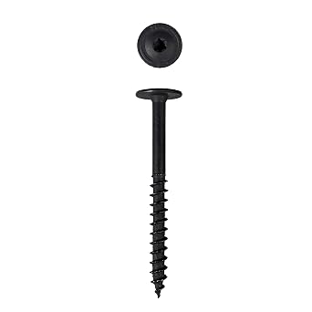 SPAX 1/4" x 3" Exterior Washer Head Structural Wood Lag Screws Powerlags Torx T-Star 500 EA Bulk Pail Bit Included Heavy Duty Rust Resistant