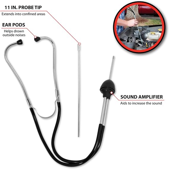 Performance Tool W80582 Automotive Stethoscope