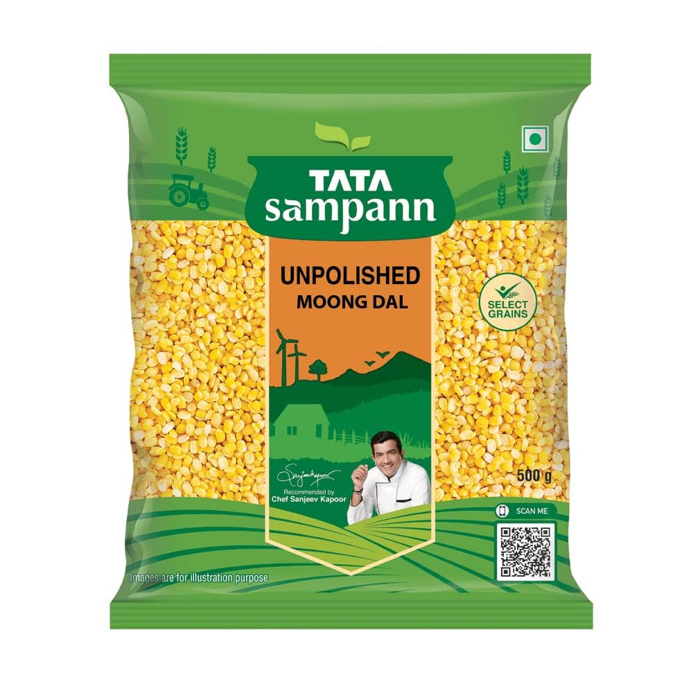 Golden Pulses® Unpolished Split Yellow Moong Dal (Dhuli Moong Dal (Yellow) 500g (B0D87RWJLW) Amazon Price History, Amazon Price Tracker