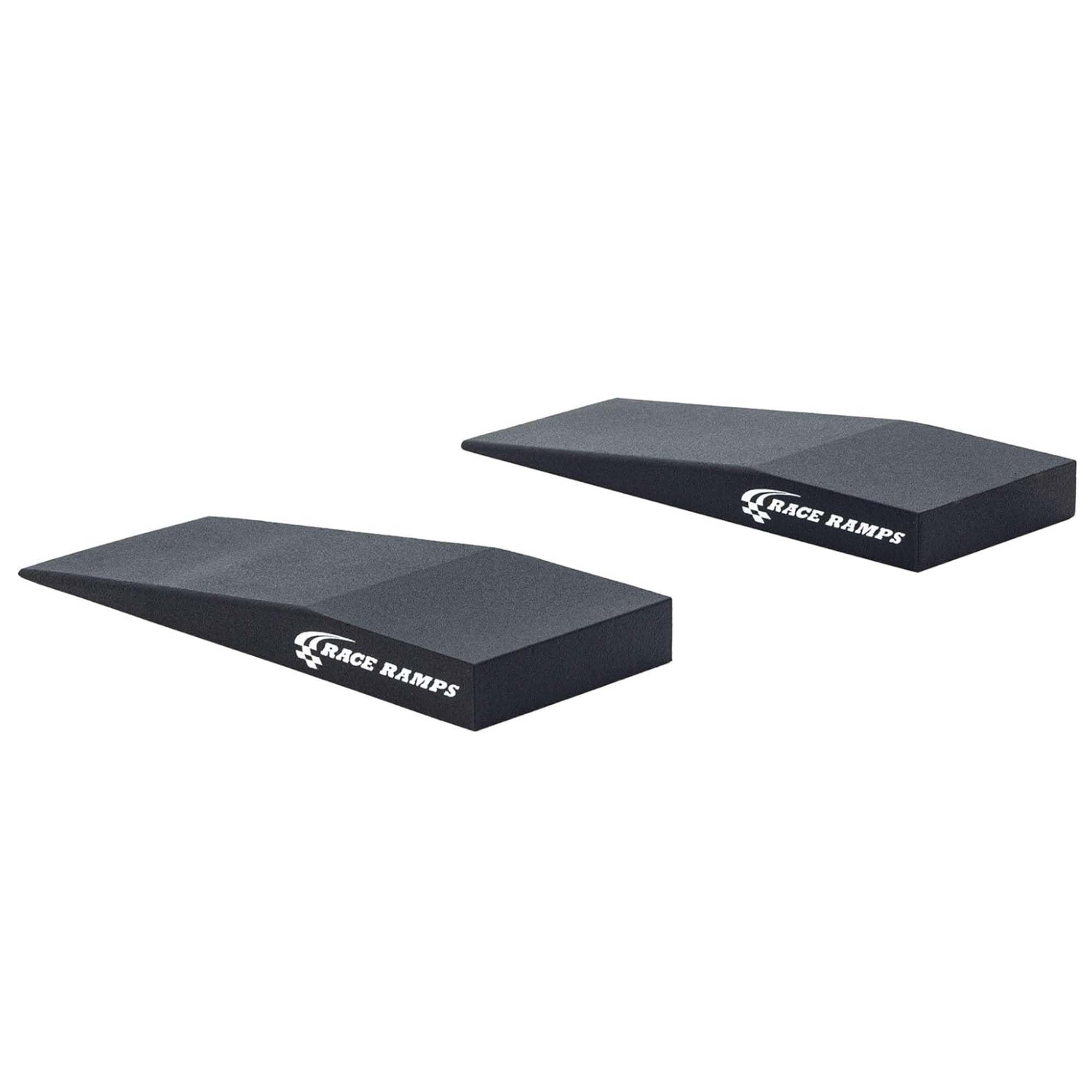 Trak-Jax Car Lift Ramps for Low Profile Vehicles, Lightweight and Durable, Ideal for Tire Changes and Auto-Cross, RR-TJ, Black
