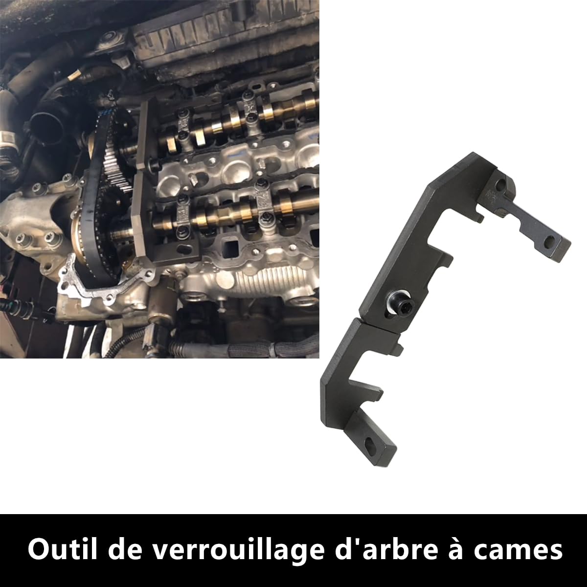DPTOOL Strumento di Messa in Fase Kit Attrezzi Messa in Fase Motore Blocco per PSA Citroen Peugeot Opel per Toyota 1.0 1.2 EB0(ZMZ) EB2(HMZ) Motore a Benzina 0109-2A 0109-2B