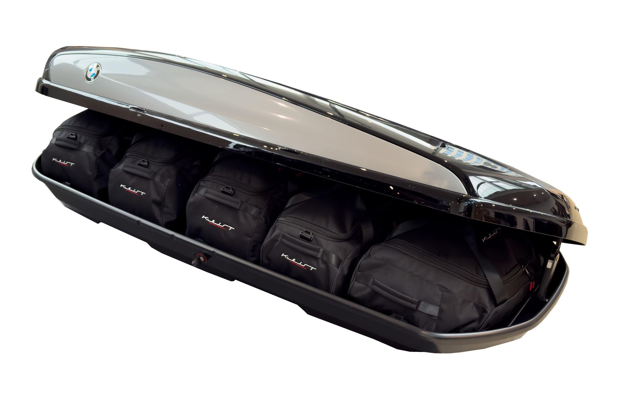 Sacs pour coffre de toit BMW 520L KJUST lot de 5 organisateurs de voyage sur mesure