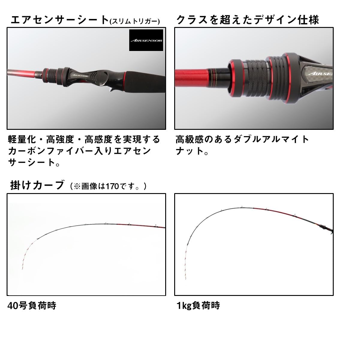 Amazon.co.jp: ダイワ(DAIWA) 船竿 アナリスターライトアジ 165