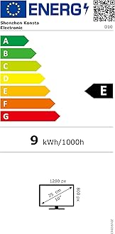 10 Inch Portable Digital DVB-T2 TFT HD Screen Freeview LED TV for Car,Caravan,Camping,Outdoor,Kitchen.Built-in 3200mAh Battery Television/Monitor with Multimedia Player FM function, ASPURE