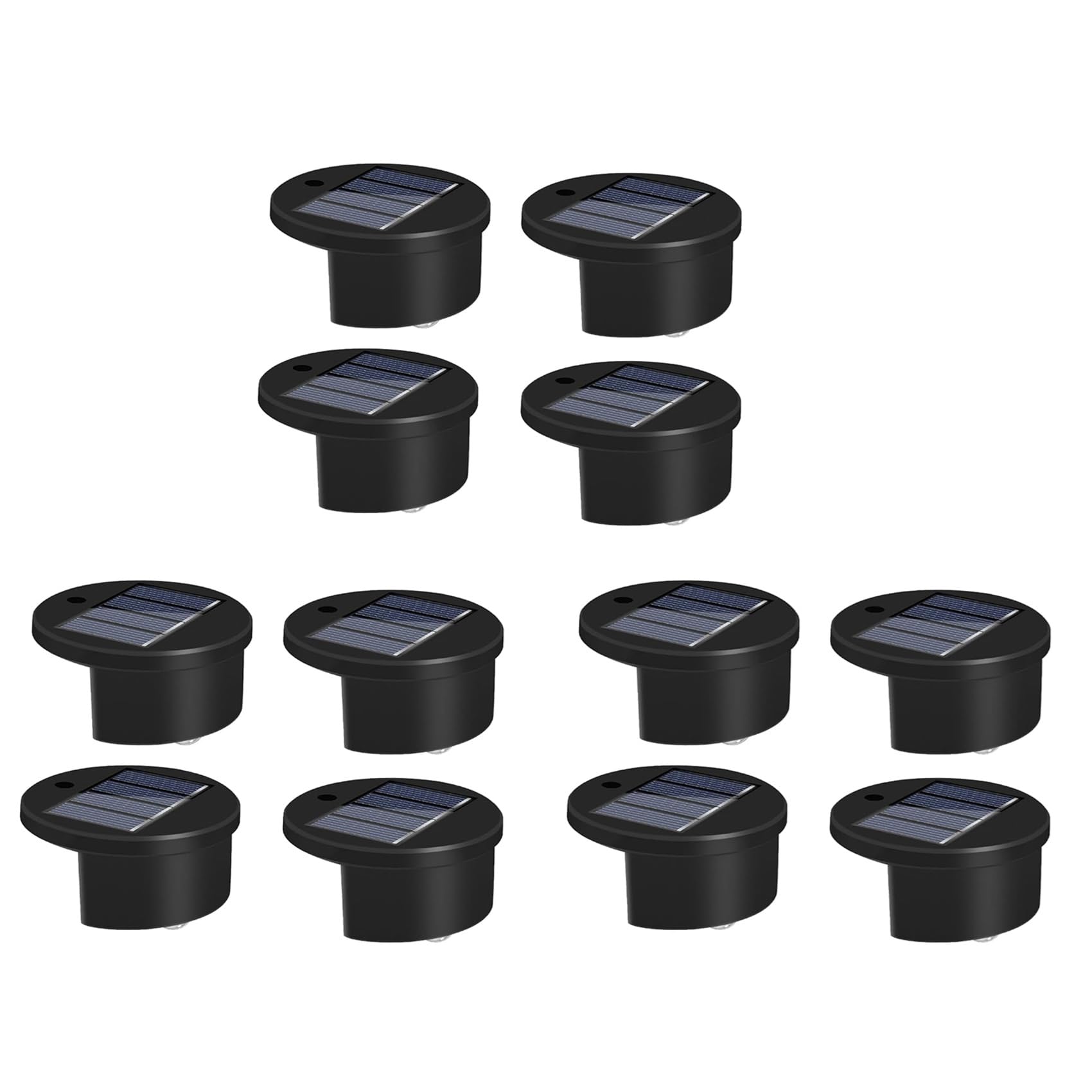 Hndhbfgrt 12pack Solar Powered Swimming Pool Edge Lights for Inground Pools, Above Ground Waterproof Wireless Pool Decorations
