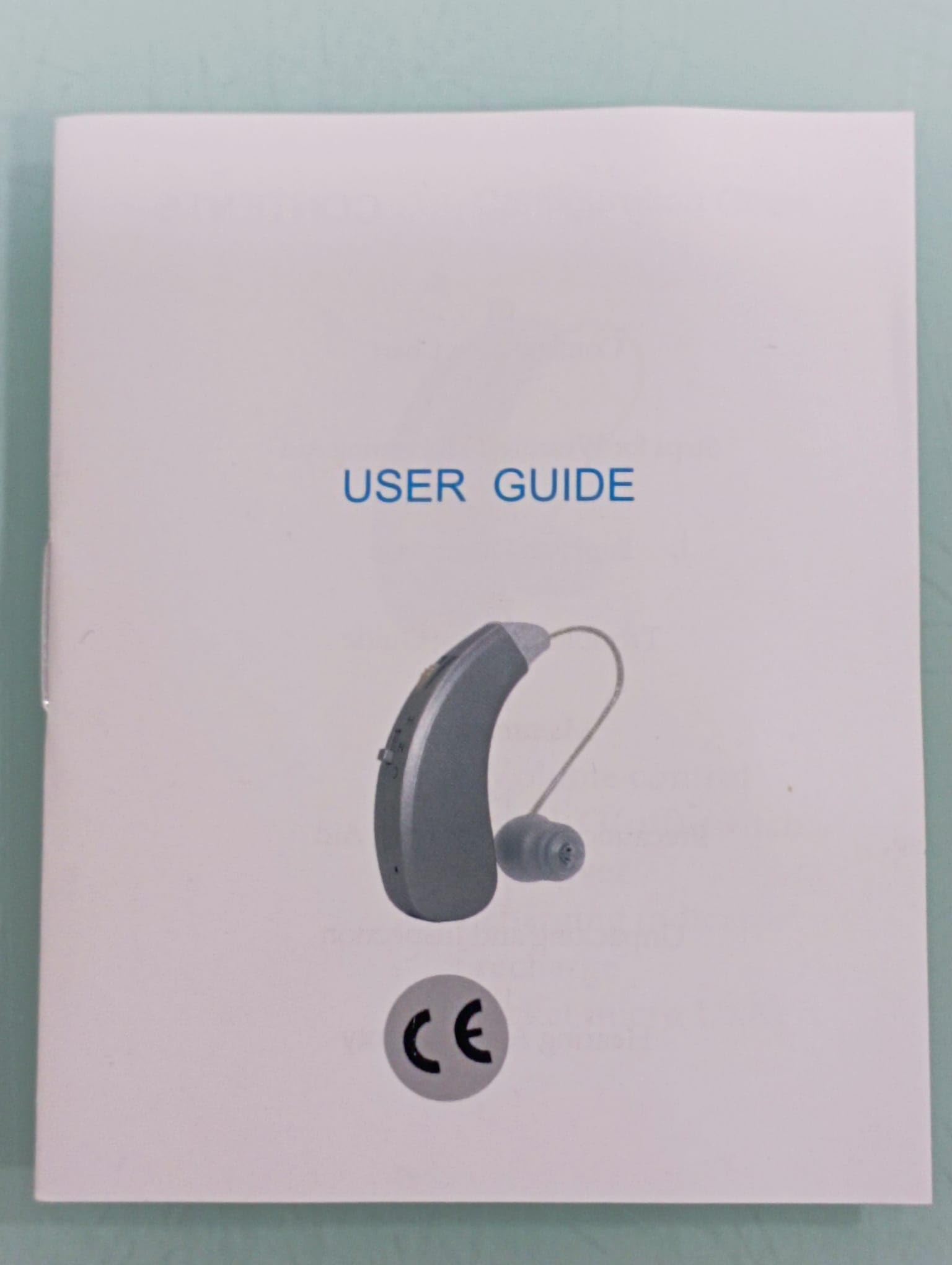 Amplificador de Sonido Recargable, Amplificador Auditivo BTE, 2 Unidades, Izquierda y Derecha, Retroauricular, Uso Sencillo, Discreto, Manual Español, Cancelación Ruido (ST-01)