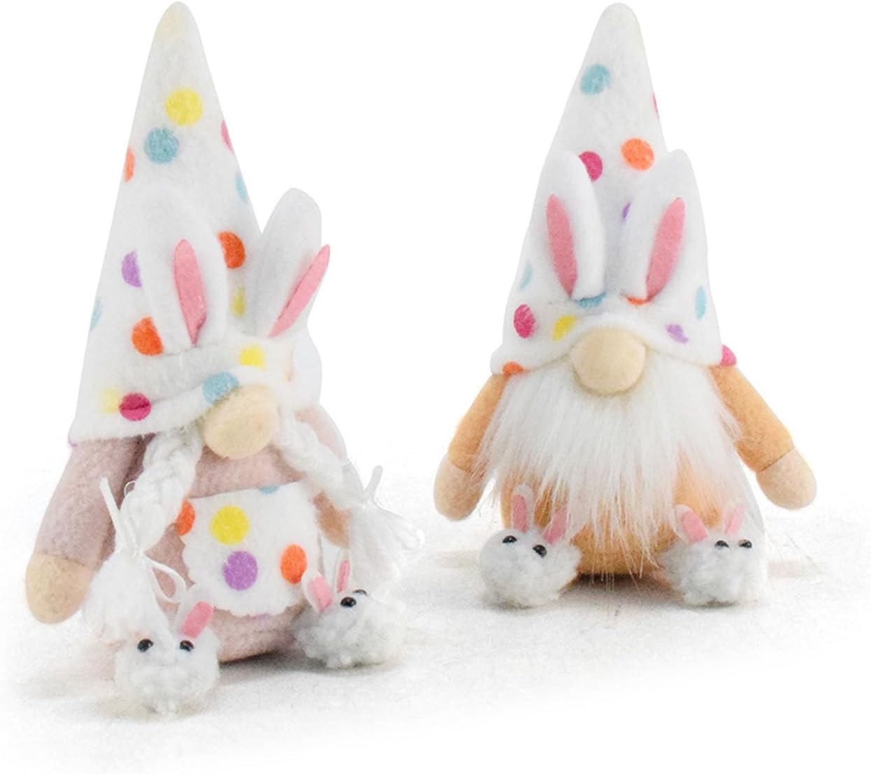 Gnomes Plush Faceless Gnomes Indoor Tabletop Decorations for Easter Home Decor 2pcs