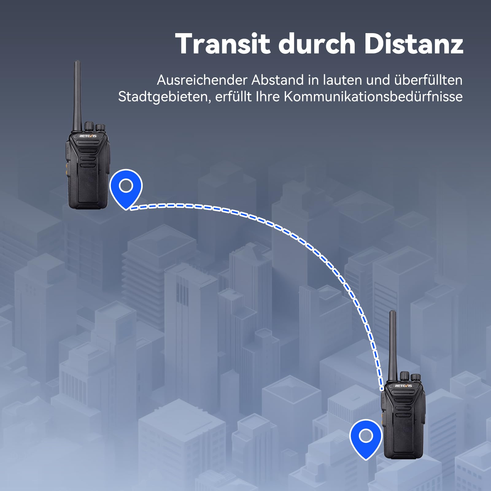 Retevis RT27 Funkgerät Professionell, Funkgeräte 6er Set für Baustelle | Walkie Talkie PMR446, Funkgeräte mit 6 Fach Ladegerät,16 Kanäle VOX, Funkgerät für Sicherheitsdienst, Logistics (Schwarz)