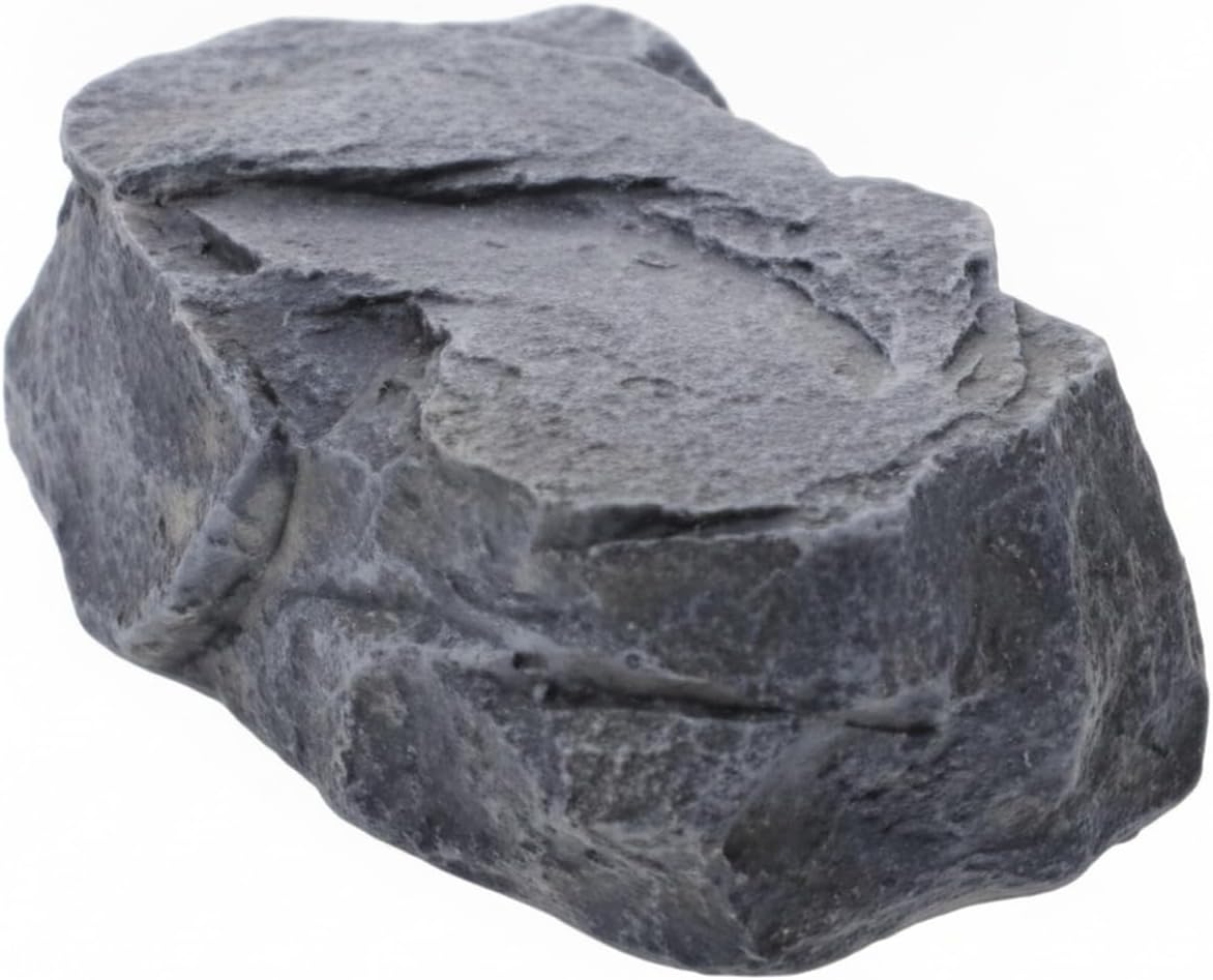 Decorative Resin Rock Container for Garden & Entryway, Durable Storage Box (1 Pack)