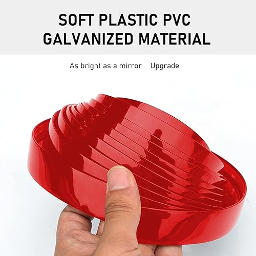 Miniatura 10 de Paquete de 1 moldura cromada para automóvil, 0.78 pulgadas x 16.4 pies, tira anticolisión anticolisión, universal para auto tira autoadhesiva