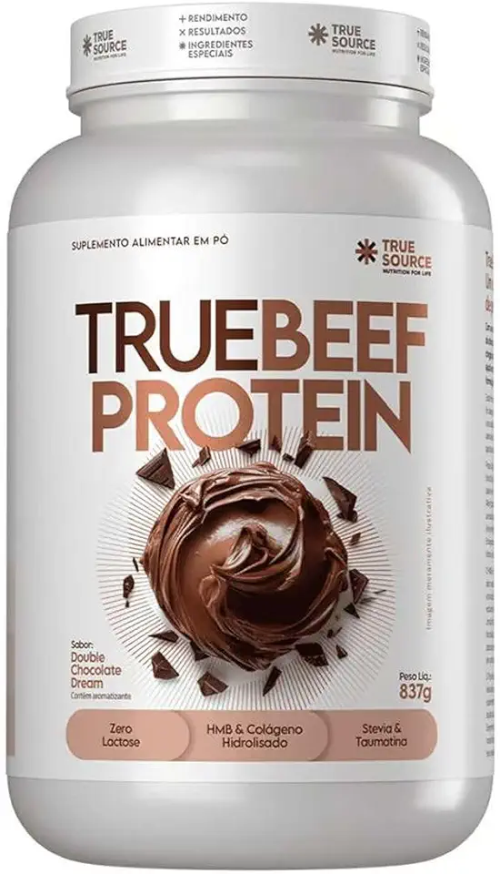 True Beef Protein - 837g Double Chocolate Dream - True Source