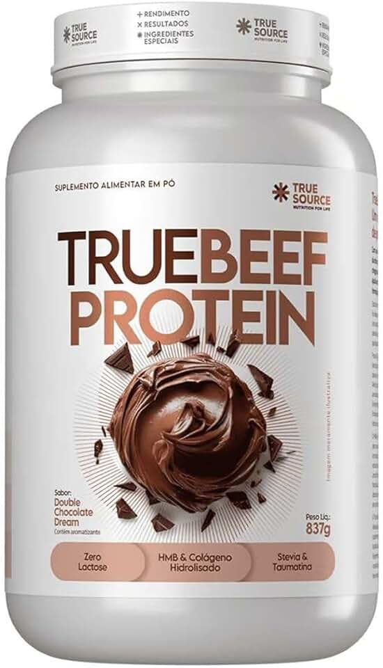True Beef Protein - 837g Double Chocolate Dream - True Source