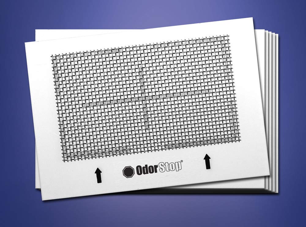 OdorStop OSOP1 Ceramic Ozone Plate for OS1500, OS2500.12500, Odorfree, Ozone Choice, New Comfort and All Ozone Generators with 4.5 by 6.5-in Ozone Plate, Pack of 6