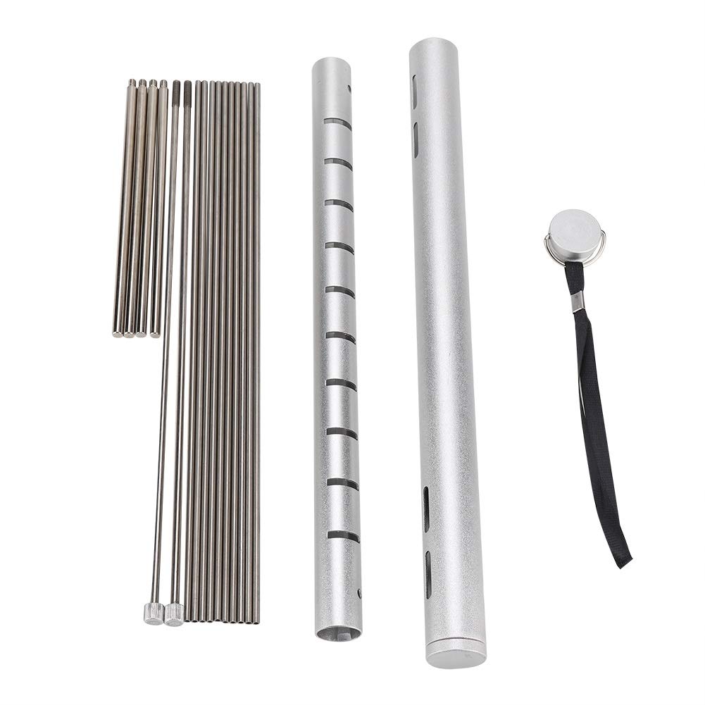 KSTE Barbecue Compatto, Griglia Portatile Tubo, Griglia da campeggio tubo for barbecue pieghevole in acciaio inossidabile, griglia da campeggio compatta portatile, zaino in spalla for esterni