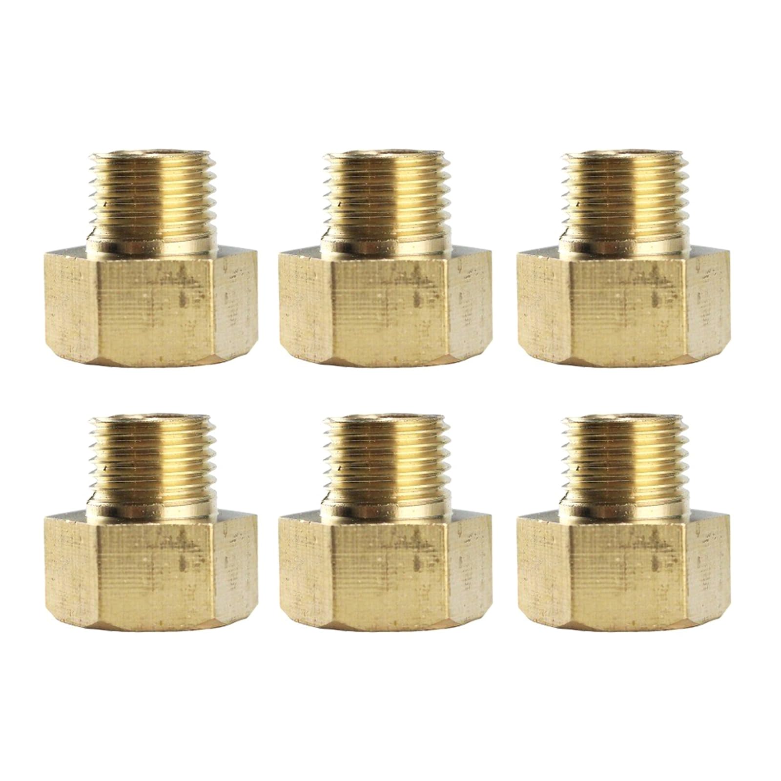 Professioanl Leak Proof Hose Connectors Hose Reducing Adapters Internal to External for Washing Machines & Faucets Brass Adapter