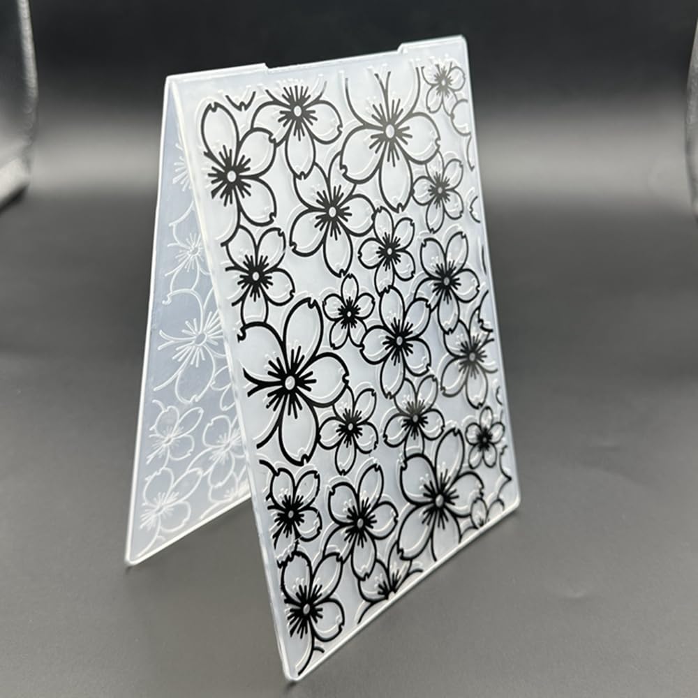 Template Goffratura Dente Di Leone - Stencil Plastica 10.5x14.8cm Per Scrapbooking - Foto 13